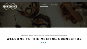 What The-meeting-connection.com website looked like in 2016 (7 years ago)