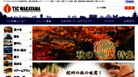 What Ticwakayama.jp website looked like in 2016 (7 years ago)