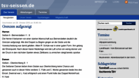 What Tsv-seissen.de website looked like in 2016 (7 years ago)