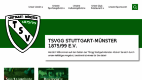 What Tsv-muenster.de website looked like in 2016 (7 years ago)