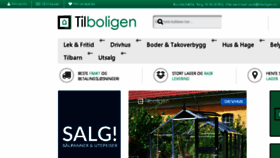 What Tilboligen.no website looked like in 2016 (7 years ago)