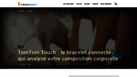 What Techmoov.fr website looked like in 2016 (7 years ago)