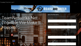 What Teamnetworks.net website looked like in 2016 (7 years ago)