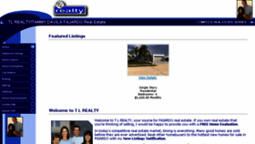 What Tlrealty.com website looked like in 2016 (7 years ago)