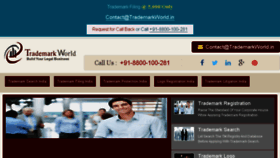 What Trademarkworld.in website looked like in 2016 (7 years ago)