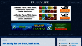 What Truluvlife.com website looked like in 2016 (7 years ago)