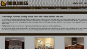 What Tkmouldings.co.za website looked like in 2016 (7 years ago)