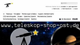 What Teleskop-shop-ost.de website looked like in 2016 (7 years ago)