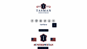 What Tasmanindustries.com website looked like in 2016 (7 years ago)