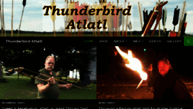 What Thunderbirdatlatl.com website looked like in 2016 (7 years ago)