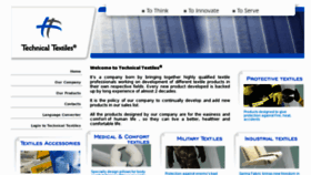 What Technicaltextiles.biz website looked like in 2016 (7 years ago)