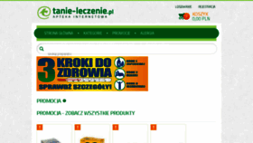 What Tanie-leczenie.pl website looked like in 2016 (7 years ago)