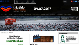 What Triatlonvitoria.com website looked like in 2016 (7 years ago)