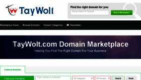 What Taywolt.com website looked like in 2016 (7 years ago)