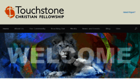 What Touchstonecf.org website looked like in 2016 (7 years ago)