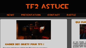 What Tf2astuce.fr website looked like in 2016 (7 years ago)