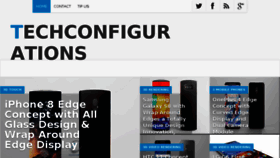 What Techconfigurations.com website looked like in 2016 (7 years ago)