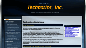 What Technotics.com website looked like in 2016 (7 years ago)