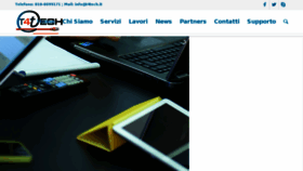 What T4tech.it website looked like in 2016 (8 years ago)