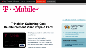 What T-mobileprepaidcenter.com website looked like in 2016 (7 years ago)