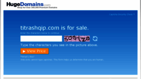 What Titrashqip.com website looked like in 2016 (7 years ago)
