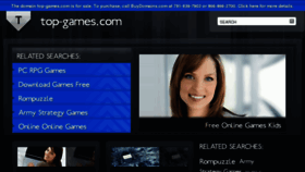 What Top-games.com website looked like in 2011 (12 years ago)