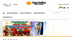 What Testerparfume.com website looked like in 2016 (7 years ago)