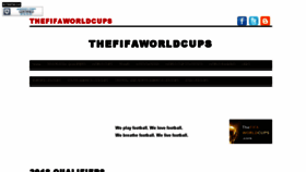 What Thefifaworldcups.com website looked like in 2016 (7 years ago)