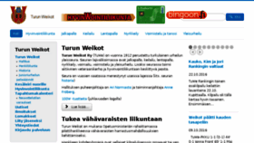 What Turunweikot.fi website looked like in 2016 (7 years ago)