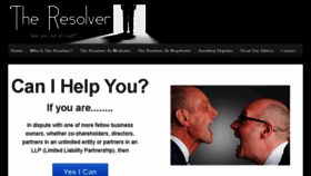 What Theresolver.com website looked like in 2016 (7 years ago)