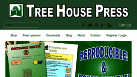 What Treehousepress.com website looked like in 2016 (7 years ago)