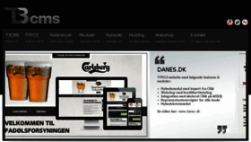 What Typo3cms.dk website looked like in 2016 (7 years ago)