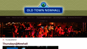 What Thursdaysatnewhall.com website looked like in 2016 (7 years ago)
