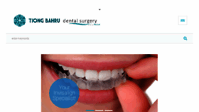 What Tiongbahrudental.com website looked like in 2016 (7 years ago)