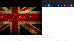 What Thebritishhistorypodcast.com website looked like in 2016 (7 years ago)