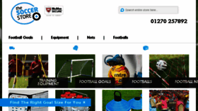 What Thesoccerstore.co.uk website looked like in 2016 (7 years ago)