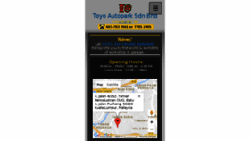 What Toyoautopark.net website looked like in 2016 (7 years ago)