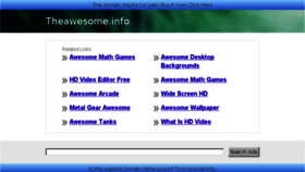 What Theawesome.info website looked like in 2016 (9 years ago)