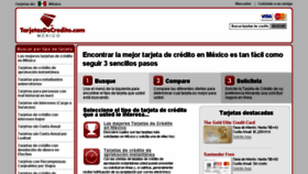 What Tarjetasdecredito.com website looked like in 2016 (7 years ago)