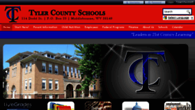 What Tylercountyboardofeducation.org website looked like in 2016 (7 years ago)