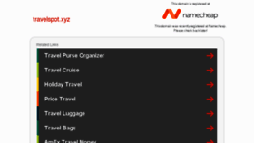 What Travelspot.xyz website looked like in 2016 (7 years ago)