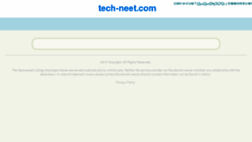 What Tech-neet.com website looked like in 2016 (9 years ago)