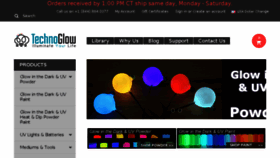 What Technoglowproducts.com website looked like in 2016 (7 years ago)