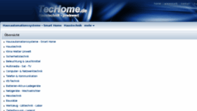 What Techome.de website looked like in 2016 (7 years ago)