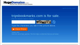 What Tripsbookmarks.com website looked like in 2016 (7 years ago)