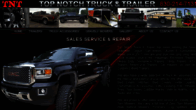 What Topnotchtruck.com website looked like in 2016 (9 years ago)