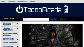 What Tecnopicada.cl website looked like in 2016 (7 years ago)