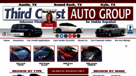 What Thirdcoastautos.com website looked like in 2016 (7 years ago)