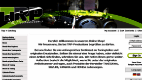 What Trp-productions.de website looked like in 2016 (7 years ago)