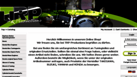 What Trp-productions.de website looked like in 2016 (8 years ago)